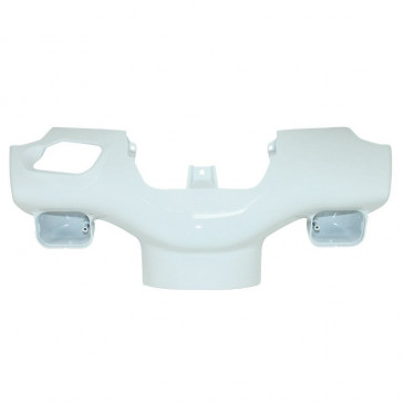 CARENAGE/COUVRE GUIDON SCOOT ADAPTABLE PEUGEOT 50 TKR, TREKKER 2007>/TKR BLANC BRILLANT -P2R- 3700948047767