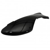 REAR SIDE COVER FOR SCOOT PEUGEOT 50 TKR, TREKKER 2007> -GLOSS BLACK- RIGHT- SELECTION P2R 3700948047477