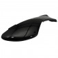 REAR SIDE COVER FOR SCOOT PEUGEOT 50 TKR, TREKKER 2007> -GLOSS BLACK- RIGHT- SELECTION P2R 3700948047477