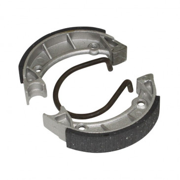BRAKE SHOE FOR MOPED PEUGEOT 103 SPX-RCX -FRONT+REAR- (Ø 90mm -1 SPRING-HONEYCOMB) (SOLD IN PAIRS)