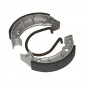 BRAKE SHOE FOR MOPED PEUGEOT 103 SPX-RCX -FRONT+REAR- (Ø 90mm -1 SPRING-HONEYCOMB) (SOLD IN PAIRS) 3700948092408