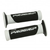 GRIP- PROGRIP SCOOTER 732 DUAL DENSITY WHITE/BLACK 125mm (PAIR) 0801766044853