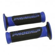 GRIP- PROGRIP SCOOTER 732 DUAL DENSITY BLUE/BLACK 125mm (PAIR) 0801766044860