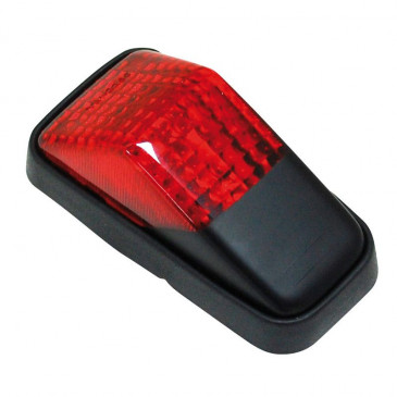 FEU ARRIERE 50 A BOITE/MOTO TYPE HONDA XR ROUGE/NOIR (L 102mm - l 54mm - H 45mm) -REPLAY-** 3700948035443