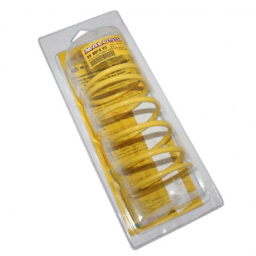 SPRING FOR VARIATOR MALOSSI MAXISCOOTER FOR MULTIVAR YAMAHA 250 XMAX (299975.YO) YELLOW