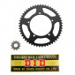 CHAIN AND SPROCKET KIT FOR APRILIA 50 MX SM 2003>2005 420 11x51 (BORE Ø 105mm) (OEM SPECIFICATION) -DID-