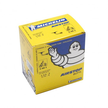 INNER TUBE 9'' 2.75-9 MICHELIN 9AB3 ELBOW VALVE 90° 3528701255217