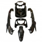 FAIRINGS/BODY PARTS FOR MAXISCOOTER HONDA 125 SH BLACK GLOSS (6 PARTS KIT) 3700948053812