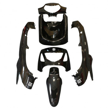 FAIRINGS/BODY PARTS FOR MAXISCOOTER HONDA 125 SH BLACK GLOSS (6 PARTS KIT) 3700948053812