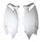 REAR SIDE COVER FOR SCOOT PIAGGIO 50 ZIP 2000> -GLOSS WHITE- (PAIR)- SELECTION P2R 3700948047491