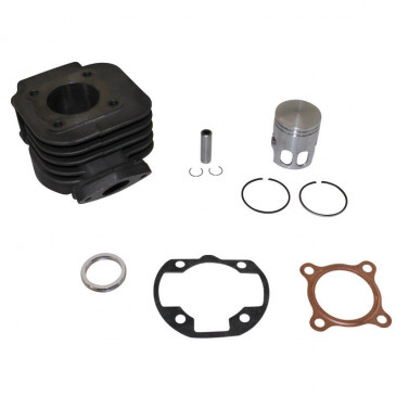 CYLINDER FOR SCOOT MBK 50 NITRO, MACH G/YAMAHA 50 AEROX, JOG R/MALAGUTI 50 F12, F15 L.C./APRILIA 50 SR L.C. -P2R CAST IRON + GRAPHITE PISTON-