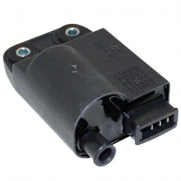 CDI UNIT FOR SCOOT PIAGGIO 50 ZIP 2STROKE 2000>, TYPHOON 1998>, NRG 1999>, LIBERTY 2STROKE 2004>/GILERA 50 STALKER 2004>, RUNNER 2004> (WITH CDI UNIT AND SMALL PLUGS) (KOKUSAN-ORIGINALREF.58095R) -OLYMPIA- 3700948097311