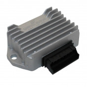 REGULATEUR DE TENSION SCOOT ADAPTABLE PIAGGIO 50 ZIP 2009>, TYPHOON 2006>, FLY 2005>, LIBERTY 2006>, NRG POWER 2005>VESPA LX 2005>/GILERA 50 STALKER 2005> (KOKUSAN) (CONNECTEUR NOIR 8 FICHES) -P2R- 3700948052396