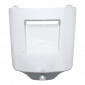 FRONT ENGINE COVER (TRAPDOOR) FOR SCOOTREPLAY DESIGN EDITION FOR MBK 50 BOOSTER 2004>/YAMAHA 50 BWS 2004> GLOSS WHITE-