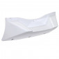 SABOT BAS DE CAISSE SCOOT REPLAY DESIGN EDITION ADAPTABLE MBK 50 BOOSTER 2004>/YAMAHA 50 BWS 2004> BLANC BRILLANT 3700948039878