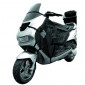 TABLIER COUVRE JAMBE TUCANO POUR PEUGEOT 125 ELYSTAR, 50 ELYSTAR, 125 ELYSEO, 50 ELYSEO (R031-N) (TERMOSCUD) (SYSTEME ANTI-FLOTTEMENT SGAS) 8026492117868