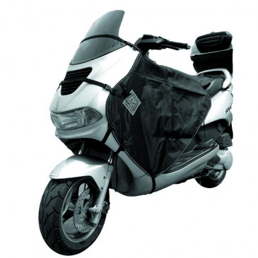 TABLIER COUVRE JAMBE TUCANO POUR PEUGEOT 125 ELYSTAR, 50 ELYSTAR, 125 ELYSEO, 50 ELYSEO (R031-N) (TERMOSCUD) (SYSTEME ANTI-FLOTTEMENT SGAS) 8026492117868