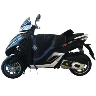 LEG COVER - TUCANO FOR PIAGGIO 125 MP3 YOURBAN 2012>, 300 MP3 YOURBAN 2012> (R085-N) (TERMOSCUD) (S.G.A.S. Anti-flap system)