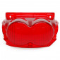 LENS FOR TAIL LAMP FOR SCOOT MBK 50 OVETTO 1997>2007/YAMAHA 50 NEOS 1997>2007 RED -REPLAY 3700948031421