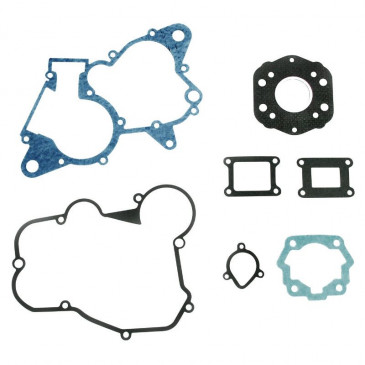 COMPLETE GASKET SET - FOR DERBI 50 SENDA 1994>2005, GPR 1997>2005/GILERA 50 SMT 2001>2005, RCR ( DERBI EURO 2 ENGINE + METALIC HEAD GASKET) - -SELECTION P2R-