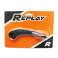 KICK SCOOT REPLAY ALU FULL POUR PEUGEOT 50 TKR, TREKKER, SPEEDFIGHT CARBONE BRILLANT 3700948036976