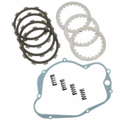 CLUTCH DISC FOR 50cc MOTORBIKE MINARELLI 50 AM6 / BETA 50 RR / MBK 50 X-POWER / YAMAHA 50 TZR / PEUGEOT 50 XPS / RIEJU 50 RS, SMX/GENERIC 50 TRIGGER (COMPLETE KIT) -P2R- 3700948020913