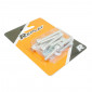 VIS DE CARTER REPLAY ALU POUR MBK 50 BOOSTER/YAMAHA 50 BWS CHROME 6X25/40/45 (KIT DE 12) 3700948040874
