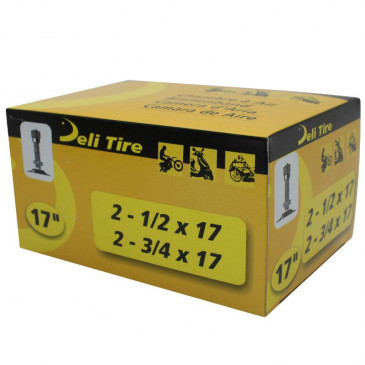 INNER TUBE 17'' 2 1/2-17 to 2 3/4-17 DELI VALVE TR4 3700948095102