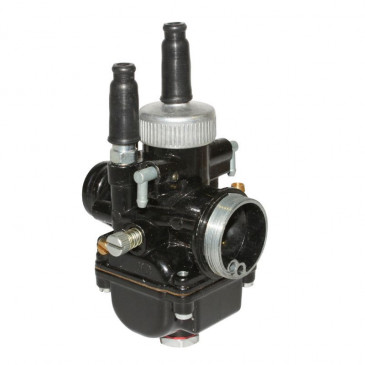 CARBURETOR P2R 17 TYPE PHBG BLACK WITH DEPRESSION + LUBRICATION (FLEXIBLE ASSEMBLY) (FLOAT BOWL ALU) -PREMIUM QUALITY- 3700948049983
