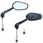 RETROVISEUR SCOOT REPLAY X-RUN CARBONE MAT (PAIRE) 3700948039052