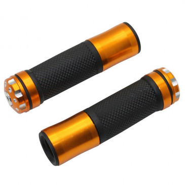 GRIP- REPLAY "On road" R375 GOLDEN - CLOSED END (Pair)