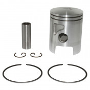 PISTON FOR 50cc MOTORBIKE AIRSAL FOR MINARELLI 50 AM6/MBK 50 X-POWER, X-LIMIT/YAMAHA 50 TZR, DTR/PEUGEOT 50 XPS/RIEJU 50 RS1/BETA 50 RR/APRILIA 50 RS 1995>2005