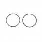 PISTON RING FOR SCOOT AIRSAL FOR PEUGEOT 50 LUDIX BLASTER, SPEEDFIGHT 3, JET FORCE (SOLD PER PAIR) 8434829012906