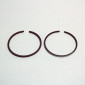 PISTON RING FOR 50CC MOTORBIKE AIRSAL FOR SUZUKI 50 RMX 2000>, SMX 2000> (SOLD PER PAIR)