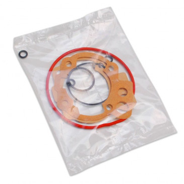 GASKET SET FOR CYLINDER KIT AIRSAL FOR MINARELLI 50 AM6/MBK 50 X-POWER, X-LIMIT/YAMAHA 50 TZR, DTR/PEUGEOT 50 XPS/RIEJU 50 RS1/BETA 50 RR/APRILIA 50 RS 1995>2005 -