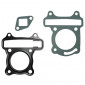 GASKET SET FOR CYLINDER KIT FOR SCOOT 50CC CHINESE 4STROKE- GY6,139QMB/BAOTIAN 50 BT49QT 4T/KYMCO 50 AGILITY 4T/PEUGEOT 50 V-CLIC 4T, KISBEE 4T/SYM 50 ORBIT 4T/NORAUTO 50 RAZZO 4T - -SELECTION P2R- 3700948021385
