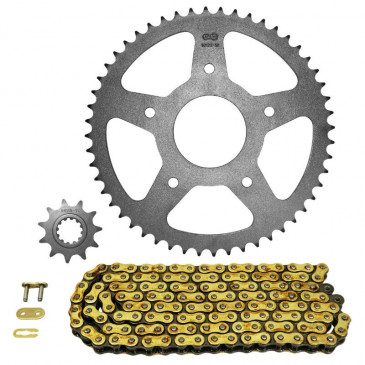 CHAIN AND SPROCKET KIT FOR PEUGEOT 50 XPS STREET 2005>2008 420 11x52 (BORE Ø 62mm) (OEM SPECIFICATION) -AFAM- 5400598051982