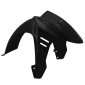 GARDE BOUE AV SCOOT ADAPTABLE PEUGEOT 50 LUDIX 14 POUCES NOIR BRILLANT -SELECTION P2R- 3700948048368