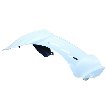 GARDE BOUE AR SCOOT ADAPTABLE PEUGEOT 50 LUDIX 14 POUCES BLANC BRILLANT 3700948048207