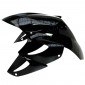 GARDE BOUE AV SCOOT ADAPTABLE MBK 50 BOOSTER NG, ROCKET/YAMAHA 50 BWS BUMP, SPY NOIR BRILLANT 3700948048252