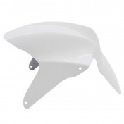 FRONT MUDGUARD FOR SCOOT MBK 50 NITRO 1997>2012/YAMAHA 50 AEROX 1997>2012 -GLOSS WHITE-- SELECTION P2R 3700948048269
