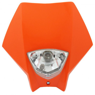 HEADLIGHT FAIRING FOR 50cc MOTORBIKE MASTER ORANGE