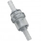 FILTRE A ESSENCE CYLINDRIQUE PLASTIQUE TRANSPARENT DIAM 6 mm (VENDU A L'UNITE) 3701213407309