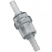 FUEL FILTER CYLINDRICAL PLASTIC TRANSPARENT Ø 6mm (SOLD BY UNIT)