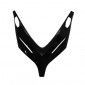 FRONT COVER (UPPER) FOR FOR MAXISCOOTER YAMAHA 500 TMAX 2001>2007 GLOSS BLACK ( UPPER PART) -SELECTION P2R- 3700948049242