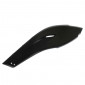REAR SIDE COVER (LOWER) FOR MAXISCOOTER YAMAHA 500 TMAX 2008>2011 - GLOSS BLACK-LEFT -SELECTION P2R-
