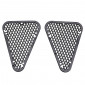 GRILLE FOR REAR FAIRING REPLAY DESIGN FOR MBK 50 BOOSTER 2004>/YAMAHA 50 BWS 2004> BLACK (PAIR)