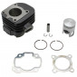 CYLINDRE SCOOT DR FONTE POUR MBK 50 OVETTO 2T, MACH G/YAMAHA 50 NEOS 2T, JOG/APRILIA 50 SR/MALAGUTI 50 F10 3700948161548