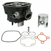 CYLINDRE SCOOT DR FONTE POUR MBK 50 NITRO, MACH G/YAMAHA 50 AEROX, JOG R /MALAGUTI 50 F12, F15 LIQUIDE/APRILIA 50 SR LIQUIDE