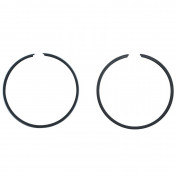 PISTON RING FOR 50CC MOTORBIKE DR FOR MINARELLI 50 AM6/MBK 50 X-POWER, X-LIMIT/YAMAHA 50 TZR, DTR/PEUGEOT 50 XPS/RIEJU 50 RS1/BETA 50 RR/APRILIA 50 RS 1995>2005 (SOLD PER PAIR) 3700948161708